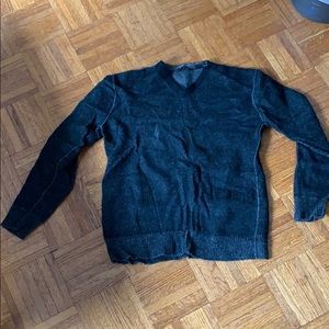 Black DKNY check sweater